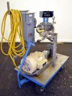 Used Durco Mark III Unitized Self-Priming Centrifugal Pump, Size 1J1.5X1US-6/60, 316 Stainless Steel. 1-1/2” Inlet, 1” outlet.  Rated approximately 80 gallons per minute at 120' head.  Gland mechanic...