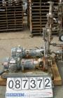 Used Durco Mark III Centrifugal Pump, size 1K1.5X1-62/57RV, 316 stainless steel. 1-1/2