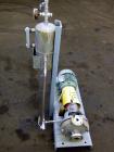 Used Stainless Steel Flowserve Durco Mark 3 Centrifugal Pump, Model MK3 Lo-Flo
