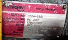 Used Stainless Steel Flowserve Durco Mark 3 Centrifugal Pump, Model MK3 Lo-Flo