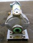 Used Stainless Steel Flowserve Durco Mark 3 Centrifugal Pump, Model MK3 Lo-Flo