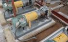 Used Stainless Steel Flowserve Durco Mark 3 Centrifugal Pump, Model MK3 Lo-Flo