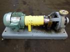 Used Stainless Seel Flowserve Durco Mark 3 Centrifugal Pump, Model MK3 Lo-Flo