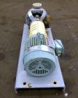 Used Stainless Seel Flowserve Durco Mark 3 Centrifugal Pump, Model MK3 Lo-Flo