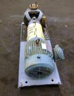 Used Stainless Steel Flowserve Durco Mark 3 Centrifugal Pump, Model MK3 Lo-Flo