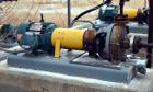 Used Stainless Steel Flowserve Durco Mark 3 Centrifugal Pump, Model MK3 Lo-Flo