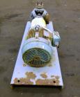 Used Stainless Steel Flowserve Durco Mark 3 Centrifugal Pump, Model MK3 Lo-Flo