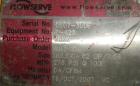 Unused- Stainless Steel Flowserve Durco Centrifugal Pump, Model MK3 STD