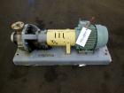 Used Stainless Steel Flowserve Durco Mark 3 Centrifugal Pump, Model MK3 Standard