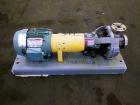 Used Stainless Steel Flowserve Durco Mark 3 Centrifugal Pump, Model MK3 Standard