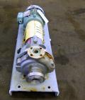 Used Stainless Steel Flowserve Durco Mark 3 Centrifugal Pump, Model MK3 Standard