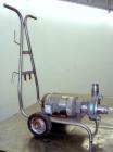 Used Fristam Sanitary Centrifugal Pump, Model FPX3521-145, 316 Stainless Steel. 2-1/2” Tri-clamp inlet, 2” tri-clamp outlet. Approximate capacity 100 gallons per minute at 45 psi at 30' head. Driven ...