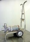 Used Fristam Sanitary Centrifugal Pump, Model FPX3521-145, 316 Stainless Steel. 2-1/2” Tri-clamp inlet, 2” tri-clamp outlet. Approximate capacity 100 gallons per minute at 45 psi at 30' head. Driven ...