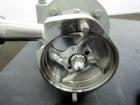Used Fristam Centrifugal Pump, Model FPX712-130, 316 Stainless Steel. Approximate maximum capacity 90 gallons per minute at 50’ head at 3500 rpm. 2” Tri-clamp inlet, 1.5” tri-clamp outlet. Driven by ...