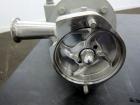 Used Fristam Centrifugal Pump, Model FPX712-130, 316 Stainless Steel. Approximate maximum capacity 90 gallons per minute at 50’ head at 3500 rpm. 2” Tri-clamp inlet, 1.5” tri-clamp outlet. Driven by ...