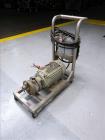 Used Fristam FZX Series Sanitary Liquid-Ring Pump, Model FZX150, 316 Stainless Steel. Approximate capacity 50 gallons per minute at 80' head. 2