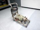 Used Fristam FZX Series Sanitary Liquid-Ring Pump, Model FZX150, 316 Stainless Steel. Approximate capacity 50 gallons per minute at 80' head. 2