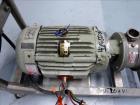 Used Fristam FZX Series Sanitary Liquid-Ring Pump, Model FZX150, 316 Stainless Steel. Approximate capacity 50 gallons per minute at 80' head. 2