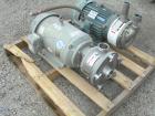 Used Fristam Sanitary Liquid Ring Centrifugal Pump, Model FZX250, 316 Stainless Steel. 2-1/2