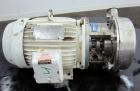 Used Stainless Steel G & H Centrifugal Pump, Model GHH-20