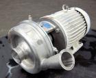 Used Stainless Steel G & H Centrifugal Pump, Model GHH-20