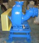 USED: Gorman Rupp T Series self-priming centrifugal pump, model T-10A65-B, CD4MCu stainless steel. Approximately 3400 gallons per minute at 80' head at 34 psi, 3