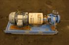 Used Gould Centrifugal Pump, Model 3196 STX, Size 1.50 X 3-6, 316 Stainless Ste