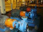 Used Goulds Centrifugal Pump, Model 3196 LTX, size 3x4-13, 316 stainless steel. 4
