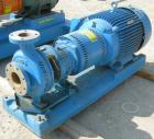 Used Goulds Centrifugal Pump, Model 3196 MTX, size 3x4-10, 316 stainless steel. 4
