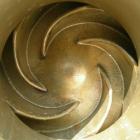 Used Goulds Centrifugal Pump, Model 3196 MTX, size 3x4-10, 316L stainless steel. 4