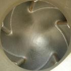 Used Goulds Centrifugal Pump, Model 3196 MTX, Size 2x3-8, 316L stainless steel. 3