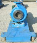 Used Goulds Centrifugal Pump, Model 3196 MTX, size 4X6-13, 316 stainless steel. 6