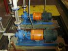 Used Goulds Centrifugal Pump, Model 3196 STX, size 1x1.50-6, 316 stainless steel. 1 1/2
