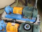 Used Goulds Centrifugal Pump, Model 3196 STX, size 1x1.50-8, 316 stainless steel. 1 1/2