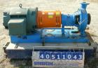 Used Goulds Centrifugal Pump, model 3196 XLT-X, size 4x6-17, 316 stainless steel. 6
