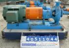 Used Goulds Centrifugal Pump, model 3196 XLT-X, size 4x6-17, 316 stainless steel. 6