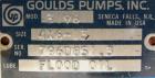 Used Goulds Centrifugal Pump, Model 3196, size 4X6-13, 316 stainless steel. 6