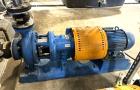 Used Lot of (2) Goulds 3196 Centrifugal Pumps – 2x3-8 – 316 SS – 100 GPM @ 60' Head – 5 HP XP Motors – Must Buy Both
