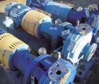 Used Goulds Centrifugal Pump, model 3196, size 1x2x10, 316 stainless steel. 2