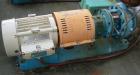 USED: Goulds centrifugal pump, model 3196. 3 x 4 x 10. DI/316 impeller. 10 hp motor, 3/60/460V, 1765 rpm. Mounted on base.