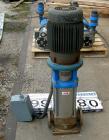 USED: Goulds vertical multi-stage centrifugal pump, model 5SVDK, 316 stainless steel construction. 2-1/2