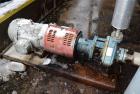 Used Goulds Centrifugal Pump, Model MTX, Size 1X2X10, 316 Stainless Steel. Driven by a 15hp, 3/60/208-230/460 volt, 3530 rpm motor. Serial# 87400, built 2014. Base mounted. ** This will not be availa...