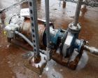 Used- Goulds Centrifugal Pump, Model STXLF, Size 1X1.5LFX8, 316 Stainless Steel. Driven by a 2hp, 3/60/208-230/460 volt, 174...