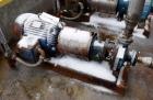 Used Goulds Centrifugal Pump, Model STX, Size 1X1.5X8, 316 Stainless Steel. Driven by a 15hp, 3/60/230/460 volt, 3530 rpm motor. Serial# 87397, built 2014. ** This will not be available for delivery ...