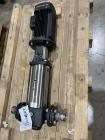 Used- Grundfos Multistage Centrifugal Pump, Model CR1-19 A-FGJ-A-E-HQQE. 399/549 feet H/Hmax. 9.7 GPM. Driven by 3hp, 3/60/2...