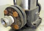 Used Grundfos CR2 Vertical Multistage Centrifugal Pump, Model CR2-80UGUAAUUE, 316 Stainless Steel. Approximate 11 gallons per minute at 290' head at 3450 rpm at 300 psi. 2