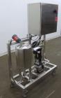 Used Grundfos CRN1S Vertical Multistage Centrifugal Pump, Type CRN1S-5A-FGJ-G-E-HQQE, 316 Stainless Steel. Rated 4.84 gallons per minute at 138.8 head at 3425 rpm at 363 psi at 248 degrees F. 1-1/4