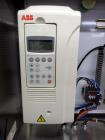Used Grundfos CRN1S Vertical Multistage Centrifugal Pump, Type CRN1S-5A-FGJ-G-E-HQQE, 316 Stainless Steel. Rated 4.84 gallons per minute at 138.8 head at 3425 rpm at 363 psi at 248 degrees F. 1-1/4