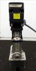 Used Grundfos CRN3 Vertical Multistage Centrifugal Pump, Type CRN3-11-A-FGJ-GI-E-HQQE, Model A96631933-P11151101, 316 Stainless Steel. Rated 15.41 gallons per minute at 251’ head at 3452 rpm at 363 p...