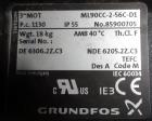 Used Grundfos CRN3 Vertical Multistage Centrifugal Pump, Type CRN3-11-A-FGJ-GI-E-HQQE, Model A96631933-P11151101, 316 Stainless Steel. Rated 15.41 gallons per minute at 251’ head at 3452 rpm at 363 p...
